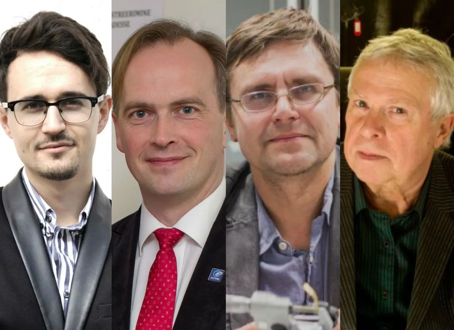 Arhitekt Juhan Kangilaski, füüsikud Mart Noorma ja Alvo Aabloo ning ufoloog Igor Volke