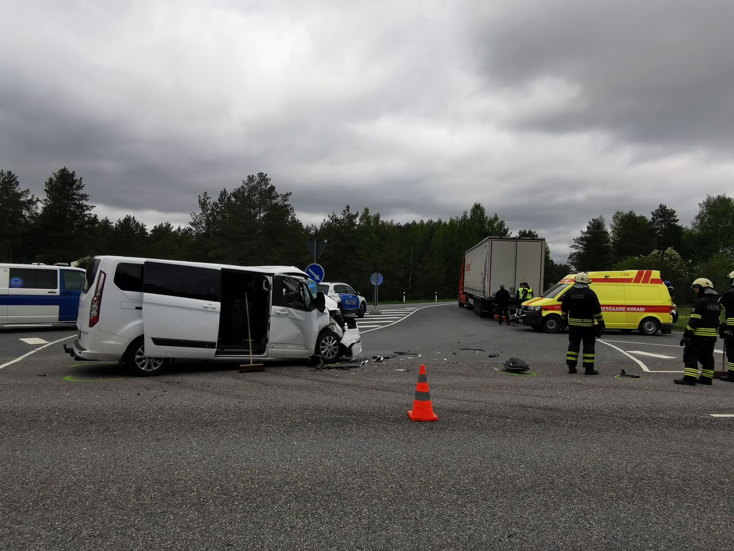 Õnnetuspaik Saaremaal.