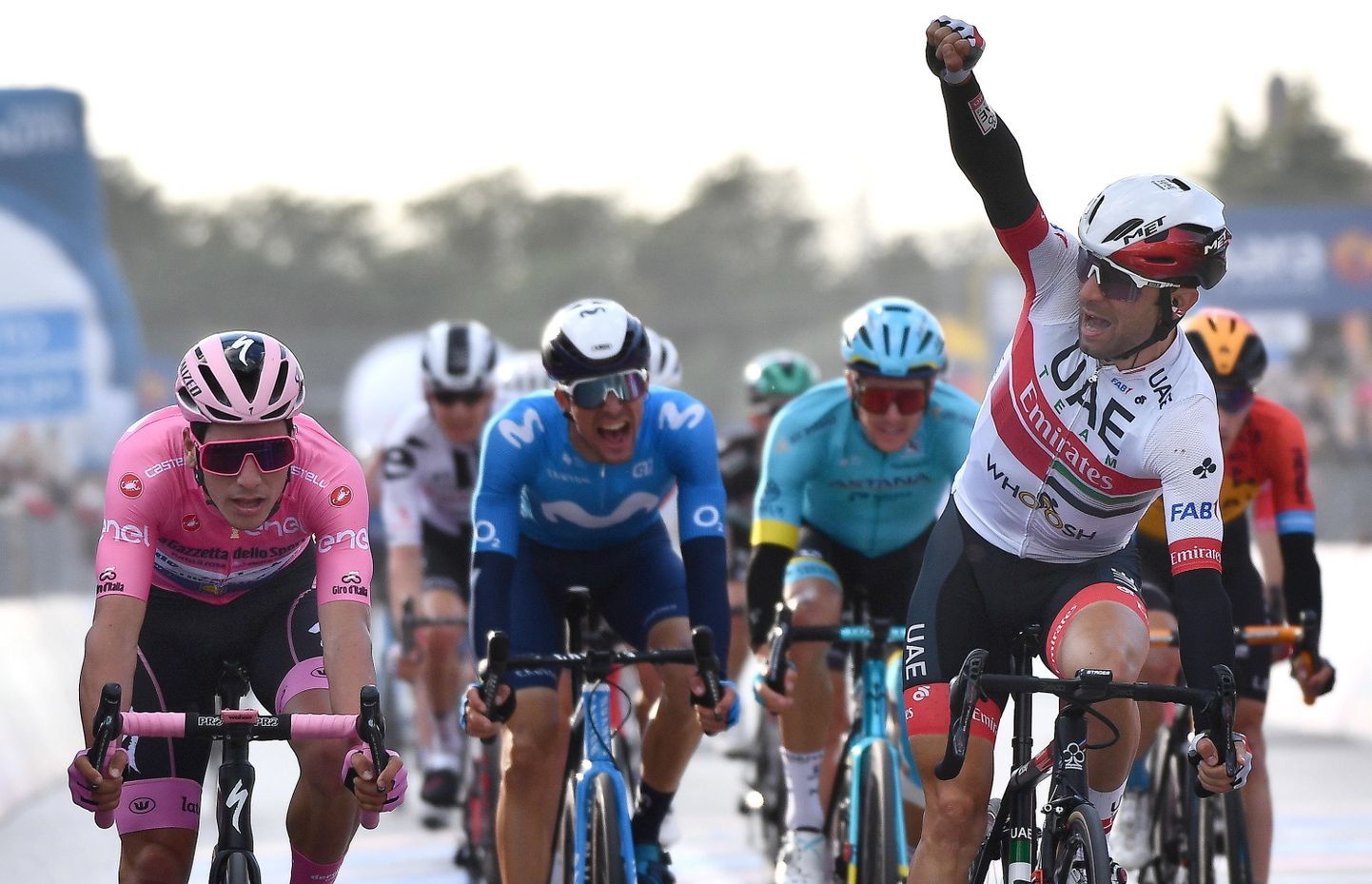 "Giro d'Italia" 13.posma finišs.
