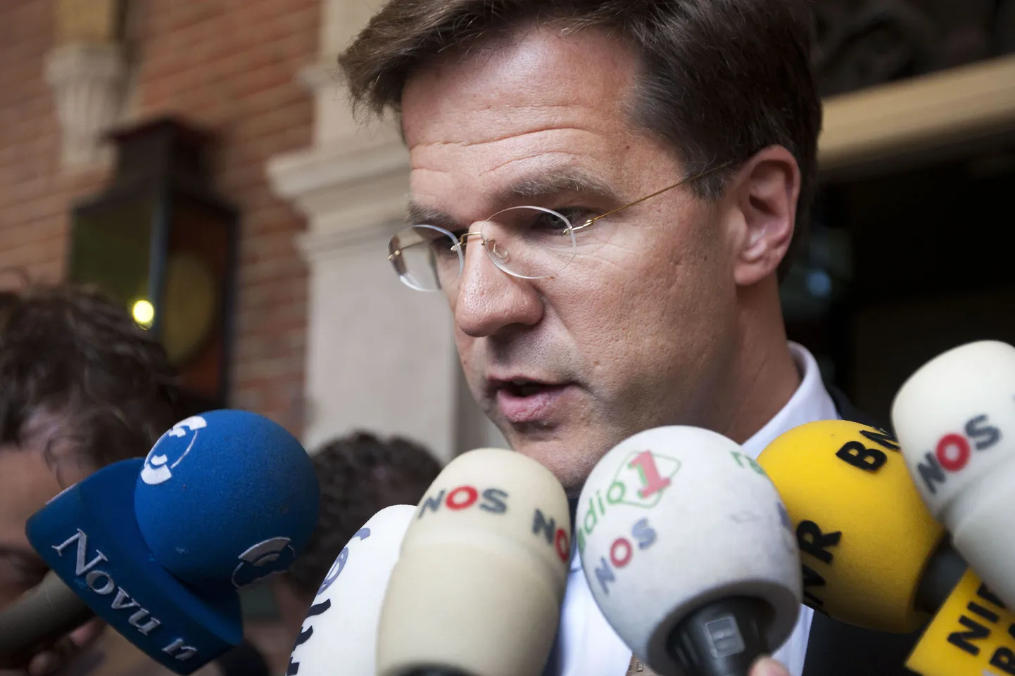 Valimised võitnud Hollandi liberaalide liider Mark Rutte.