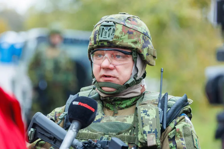 Командир южного подразделения Кайтселийта подполковник Рауль Кютт.