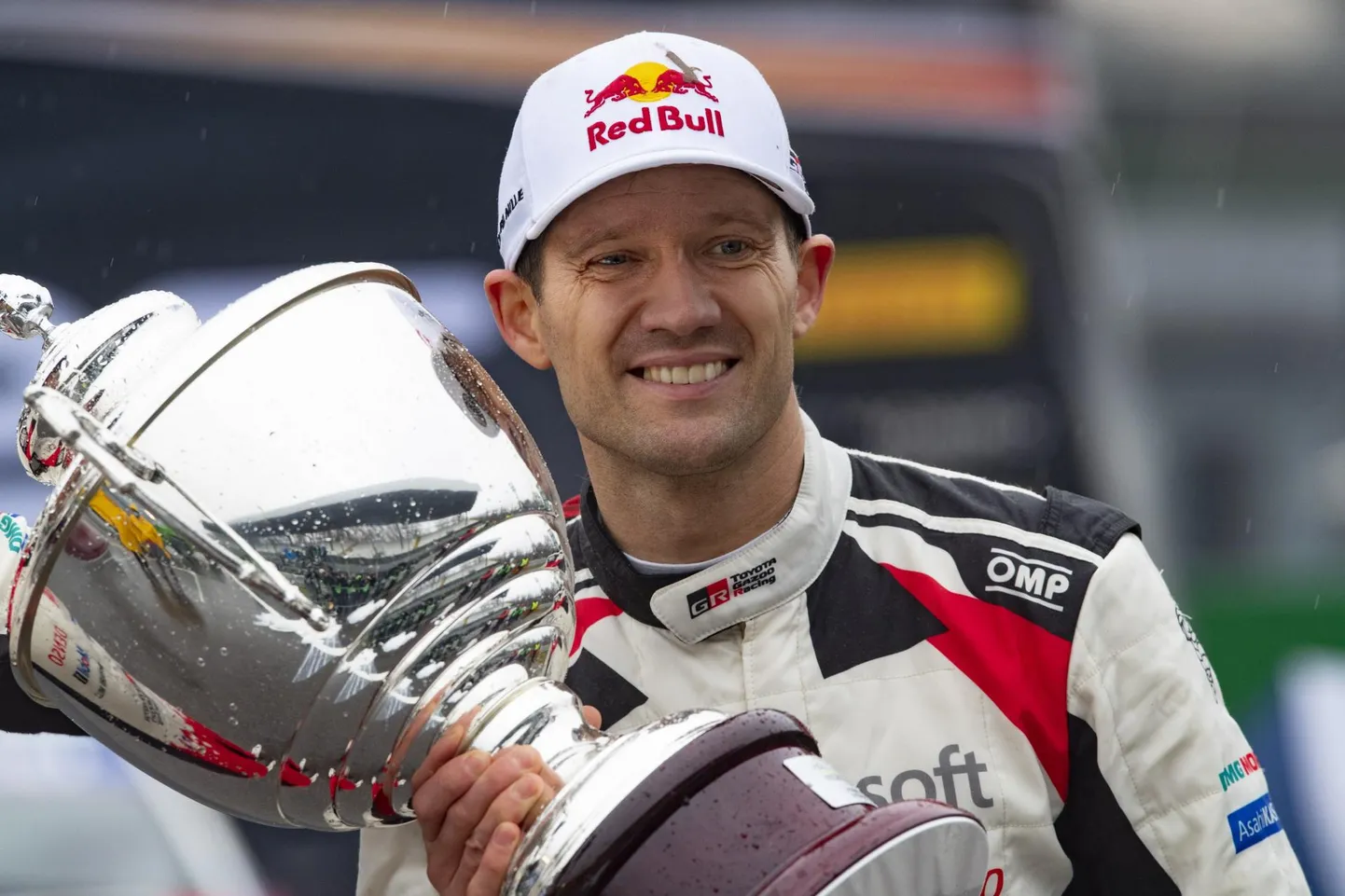 Valitsev autoralli maailmameister Sebastien Ogier.