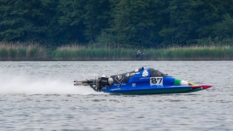 Eesti veemotosportlane eksis ringide lugemisel, kuid võitis siiski MMi etapi