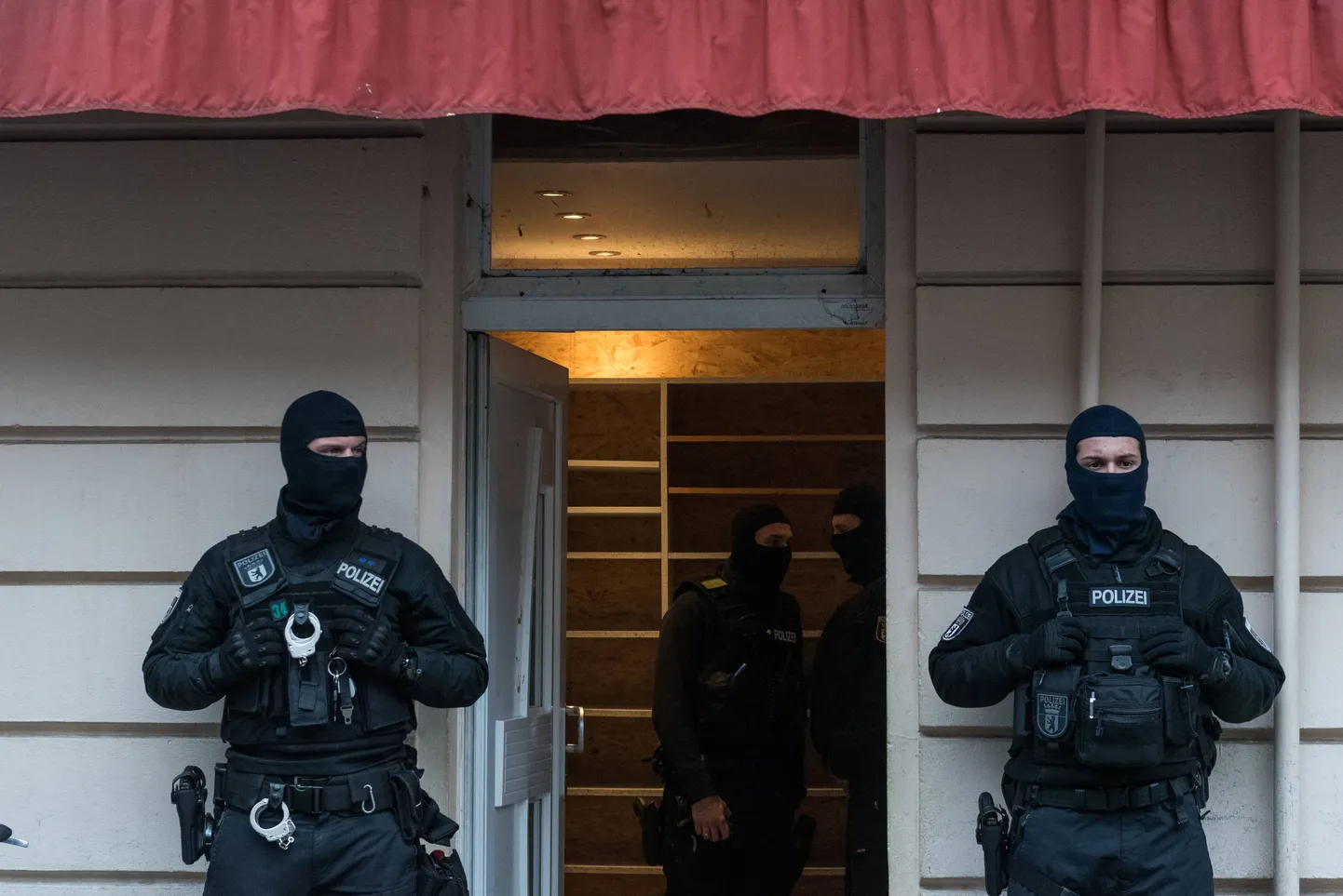 Saksa politsei eriüksuslased Berliinis.