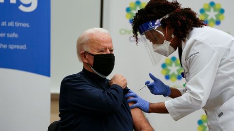 Biden kritiseeris koroonavaktsiini senist laialijagamist