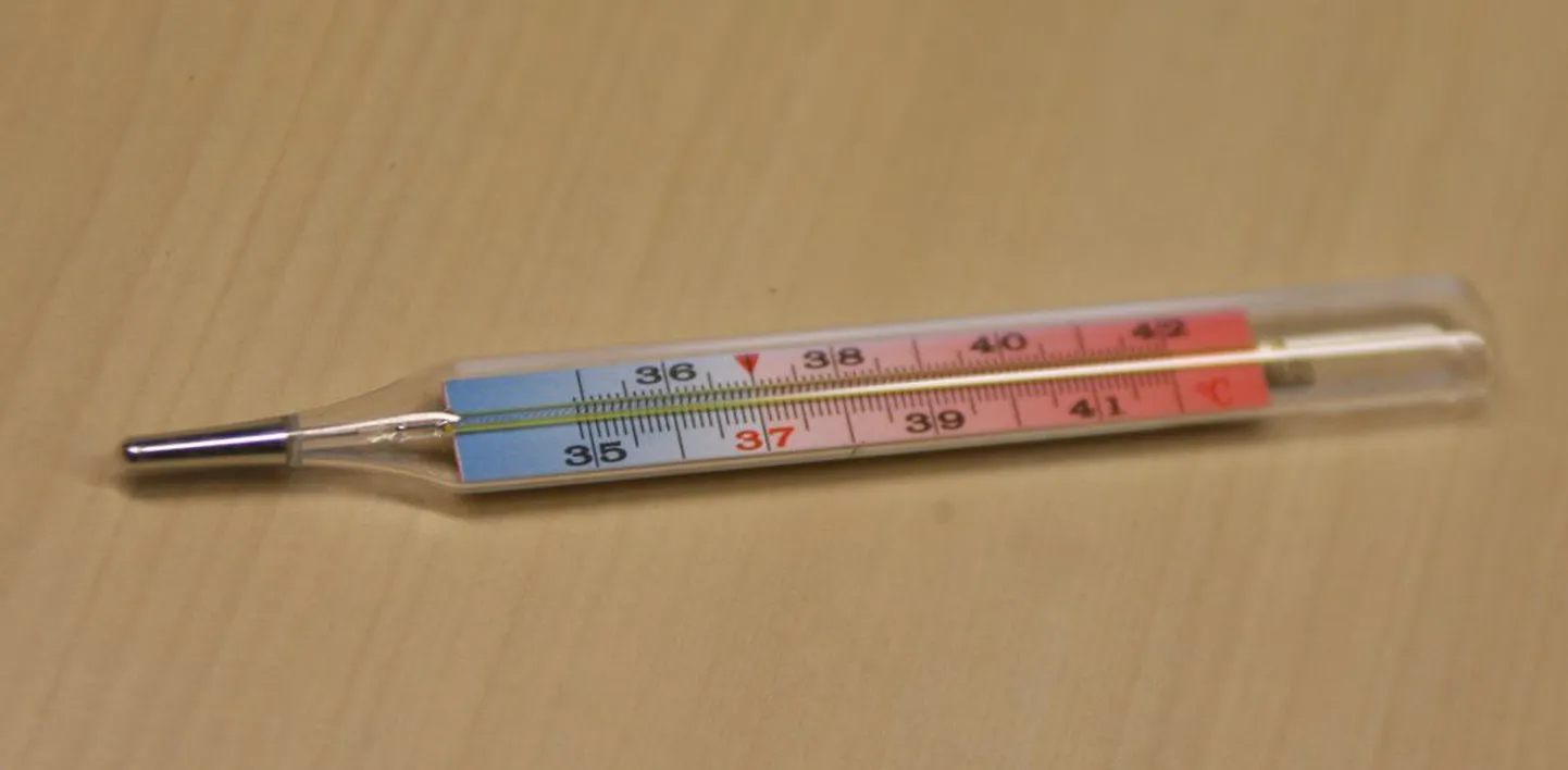 Lennuki meeskonnal ja reisijatel keelati lennuväljalt lahkuda, sest Lennuki sanitaarkontrolli ajal avastasid arstid, et ühel kahest meeskonnaliikmest on palavik.
