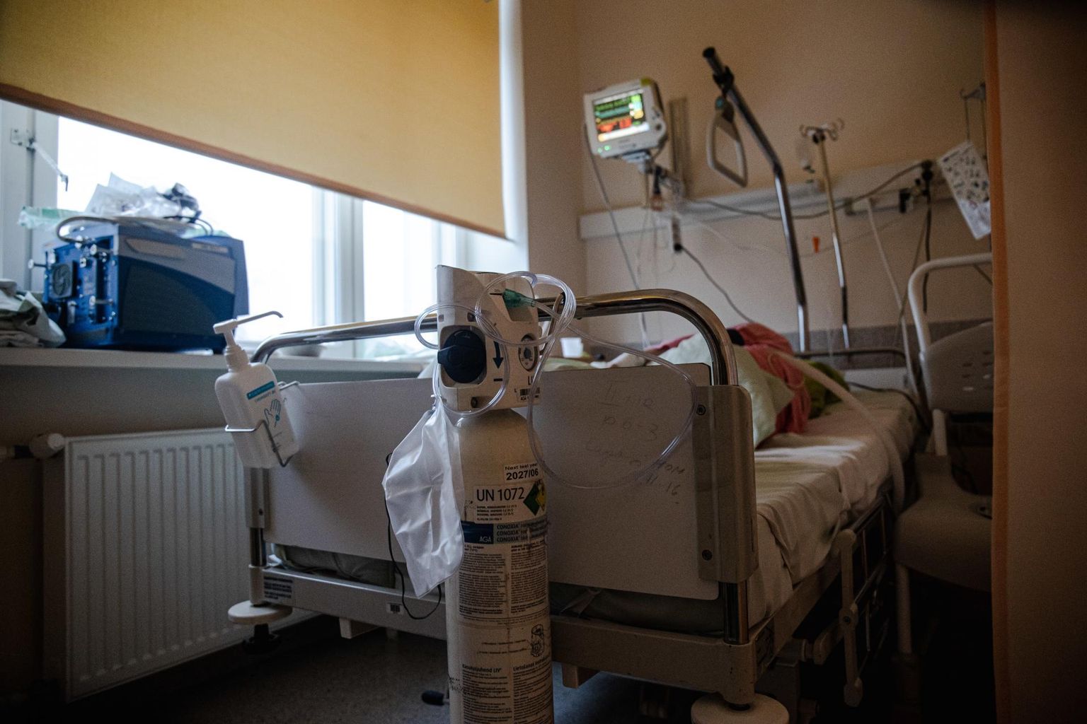 Haigla COVID-palatites on ravil 31 patsienti, kellest kaks on juhitaval hingamisel.