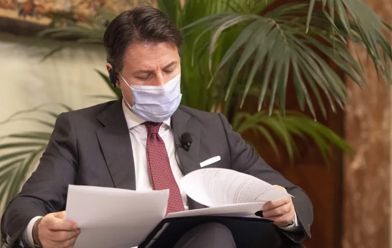 Itaalia peaminister Giuseppe Conte.