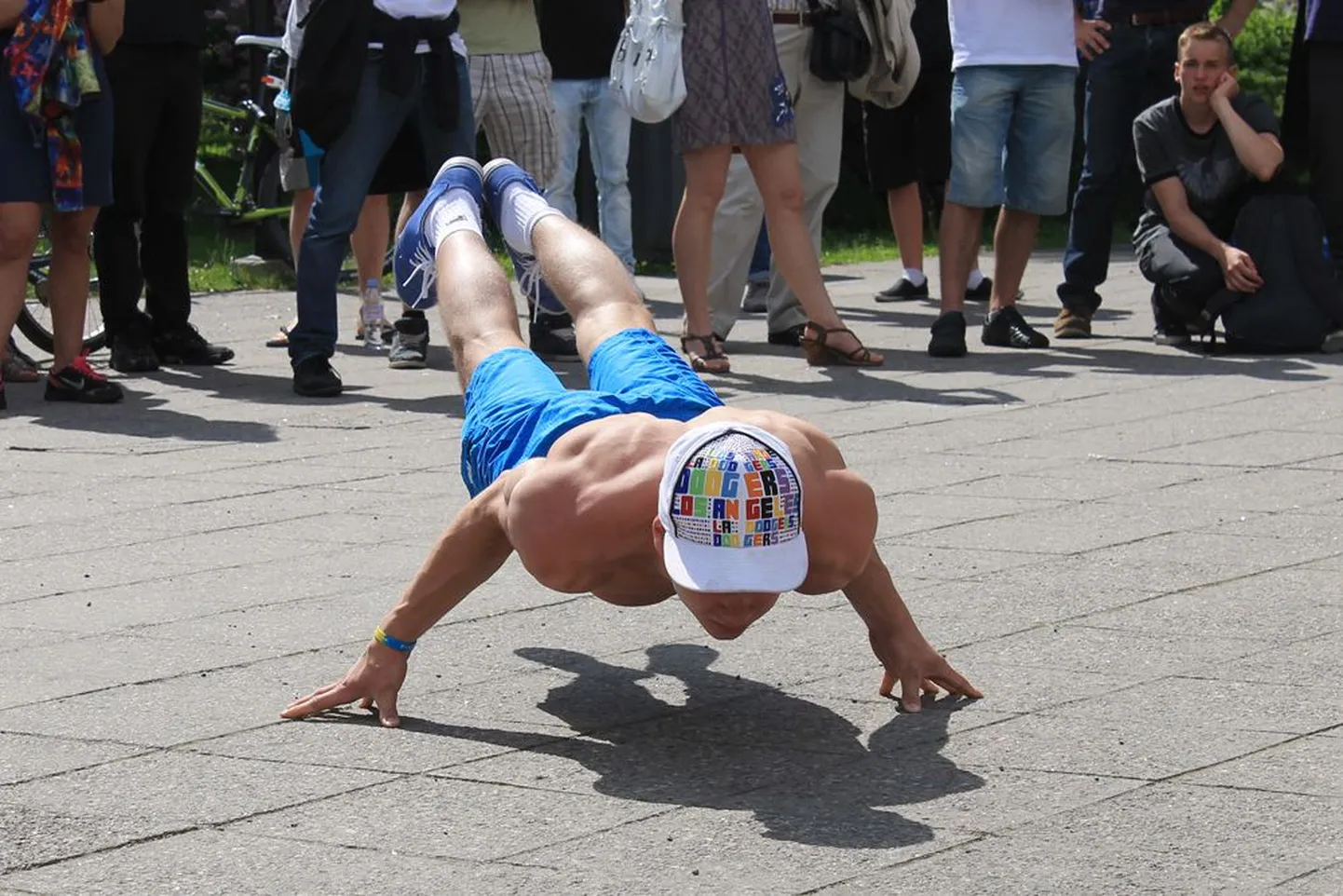 Street Workout в действии.