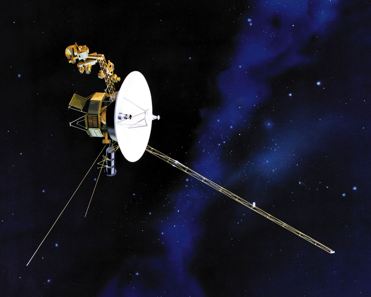 "Voyager 2" mākslinieka interpretācijā.