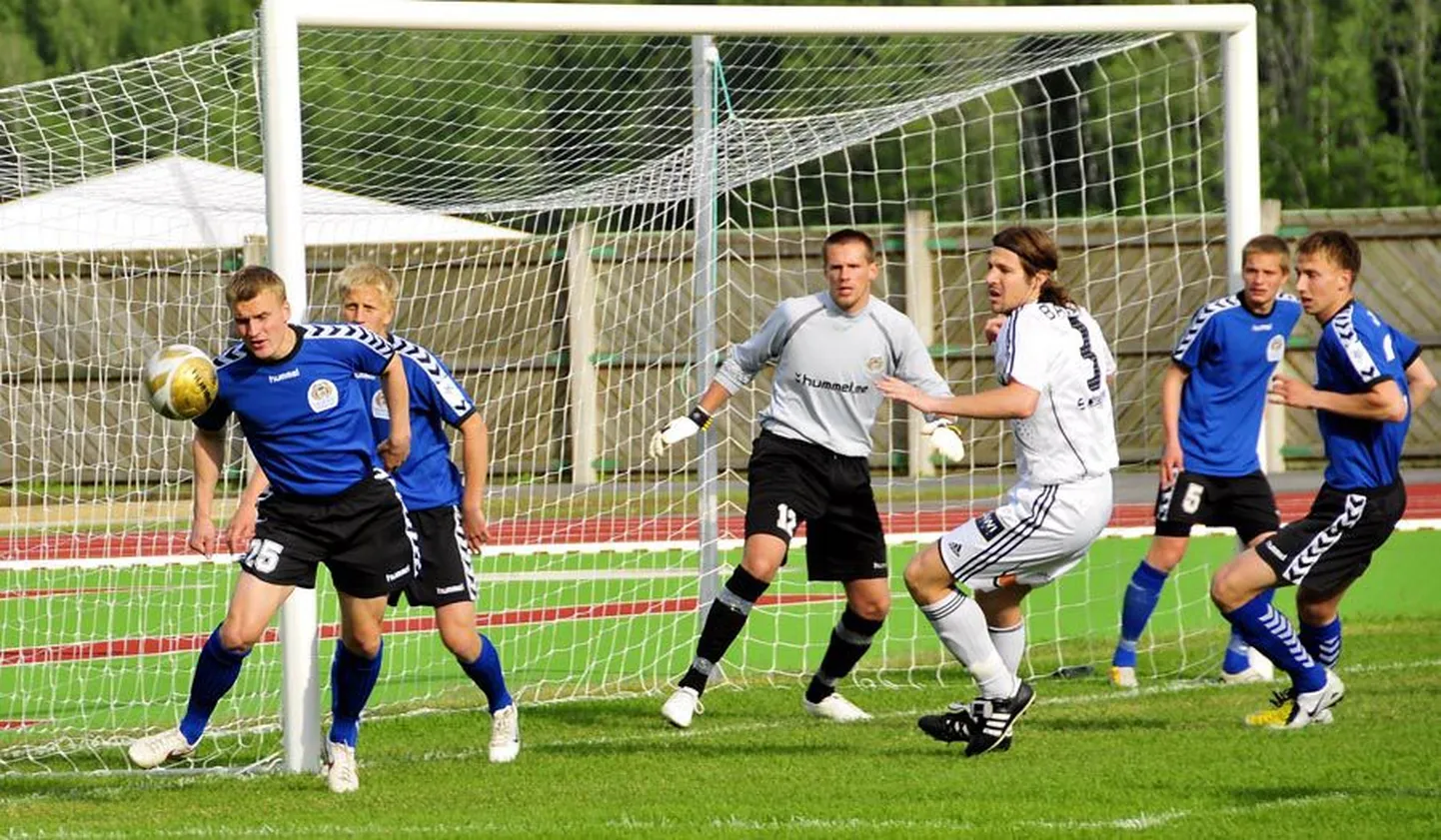 Teisipäeval pidi Tulevik tunnistama Nõmme JK Kalju 2:0 paremust.
