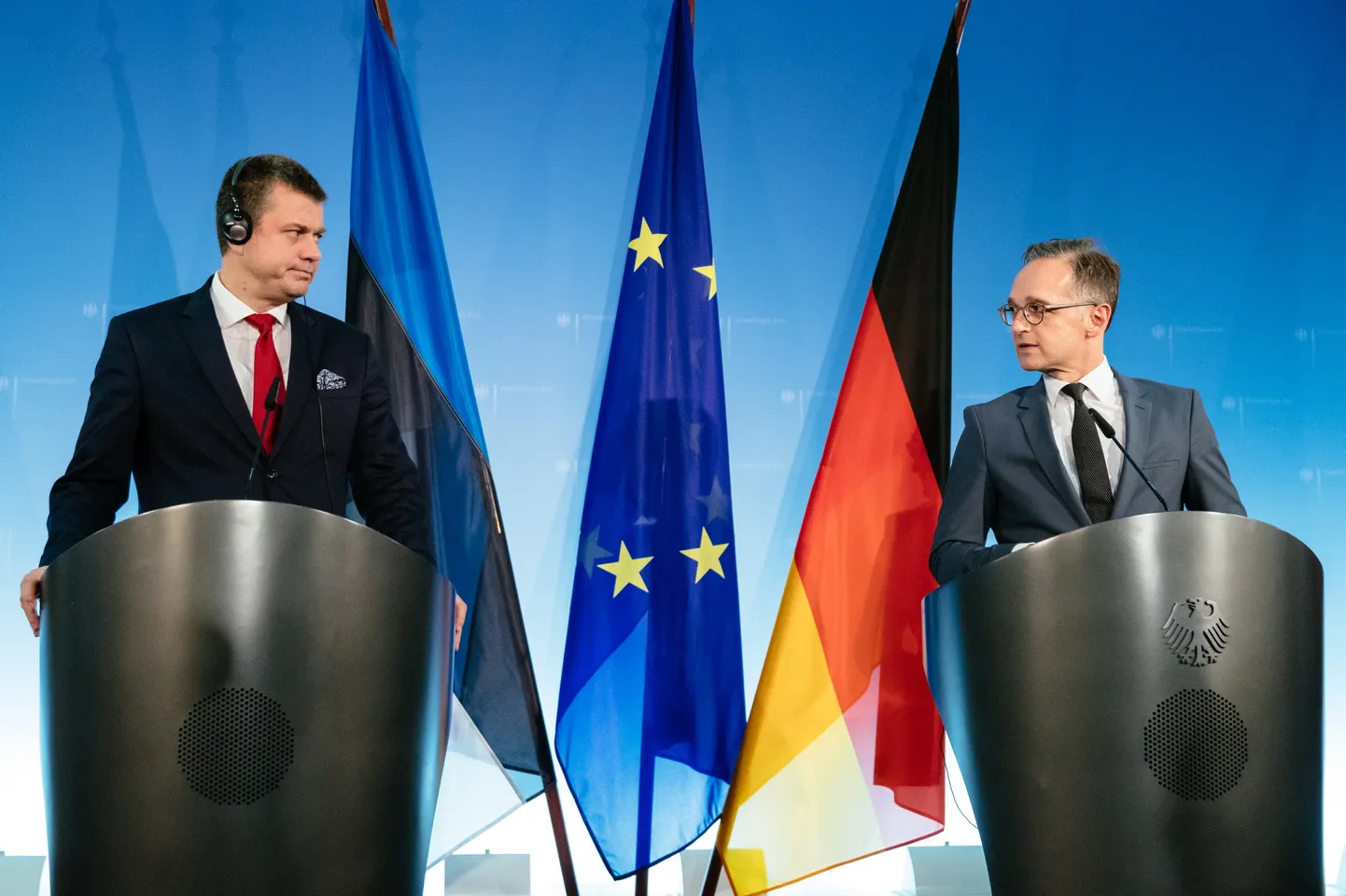 Eesti välisminister Urmas Reinsalu kohtus eelmisel nädalal Berliinis Saksamaa välisministri Heiko Maasiga.