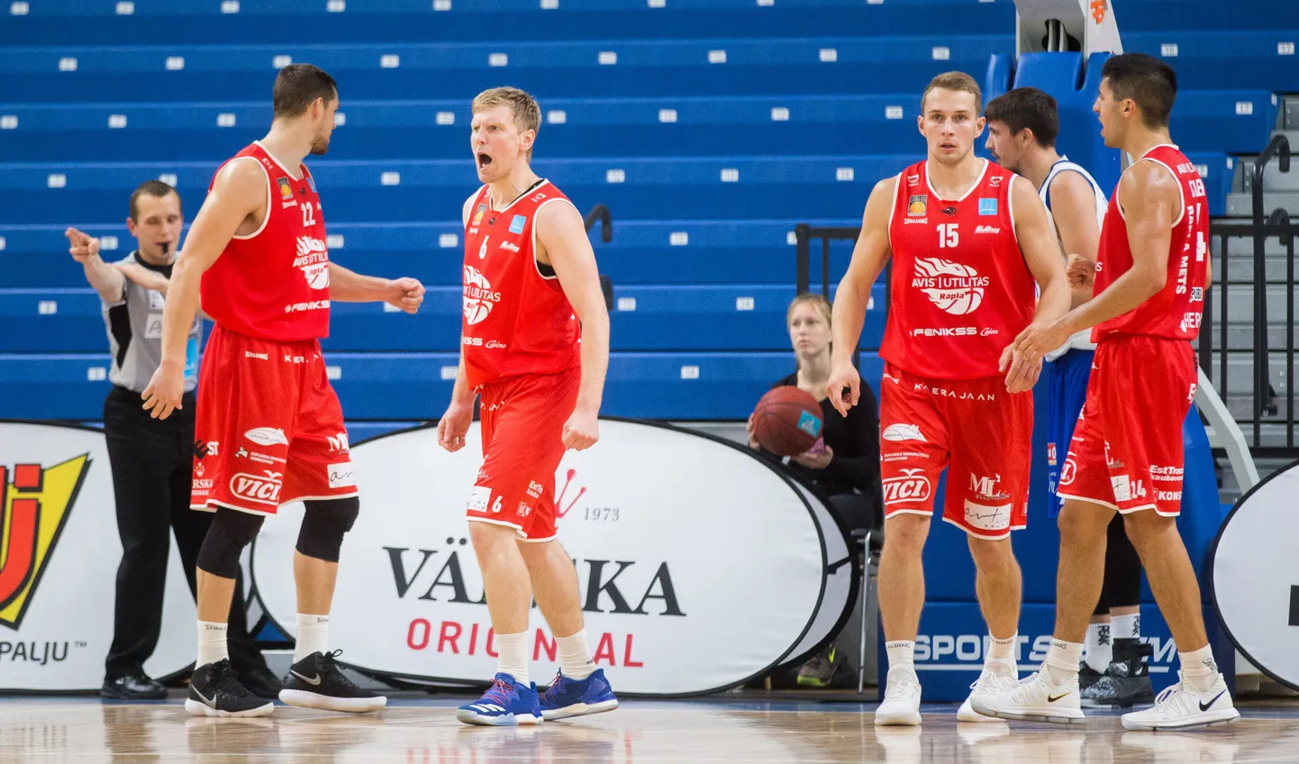 Rapla jätkab meistriliigas kolmandal kohal.