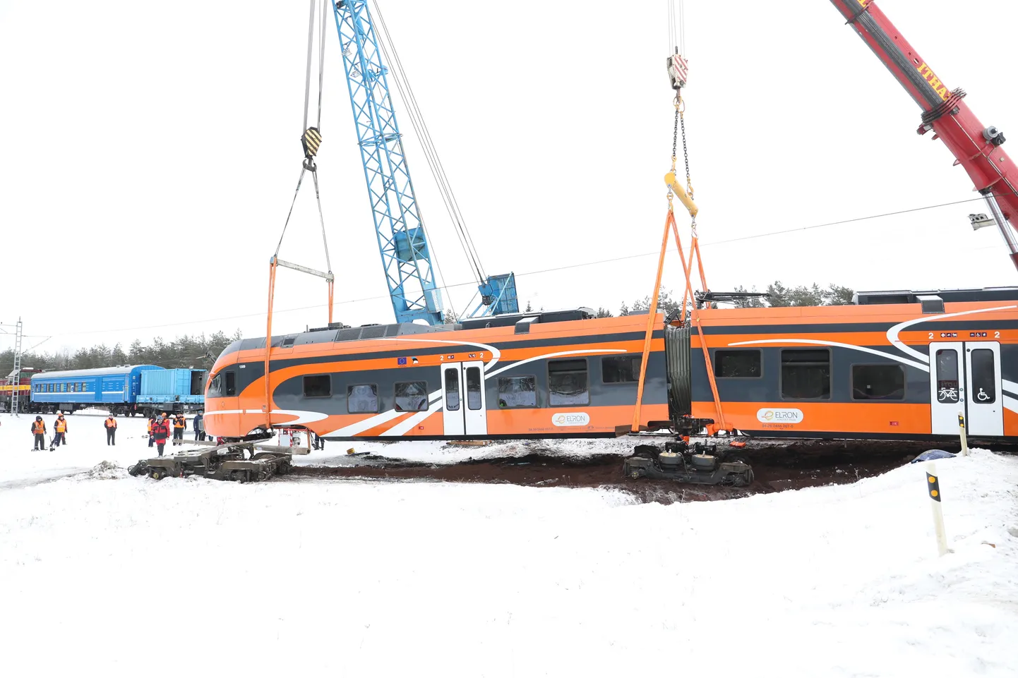 Rongi tõstmine Kulnas