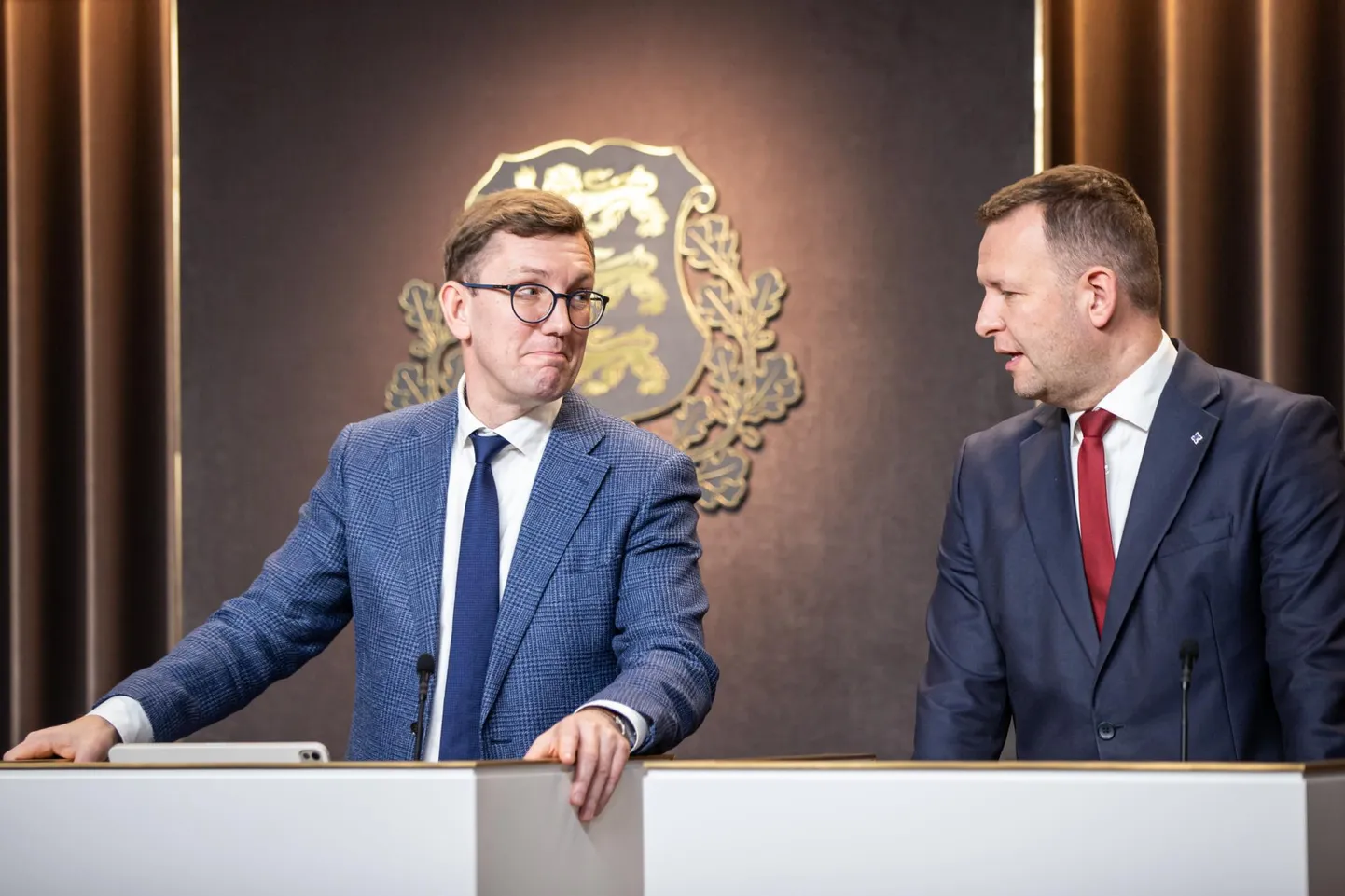 Valitsuse pressikonverents.