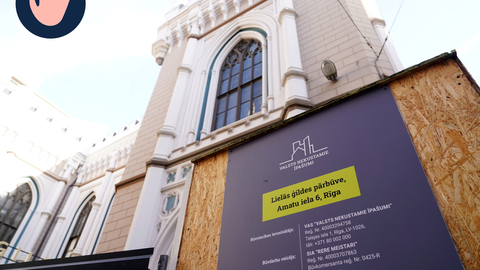 FOTO ⟩ Kā tiek atjaunota Lielā ģilde?