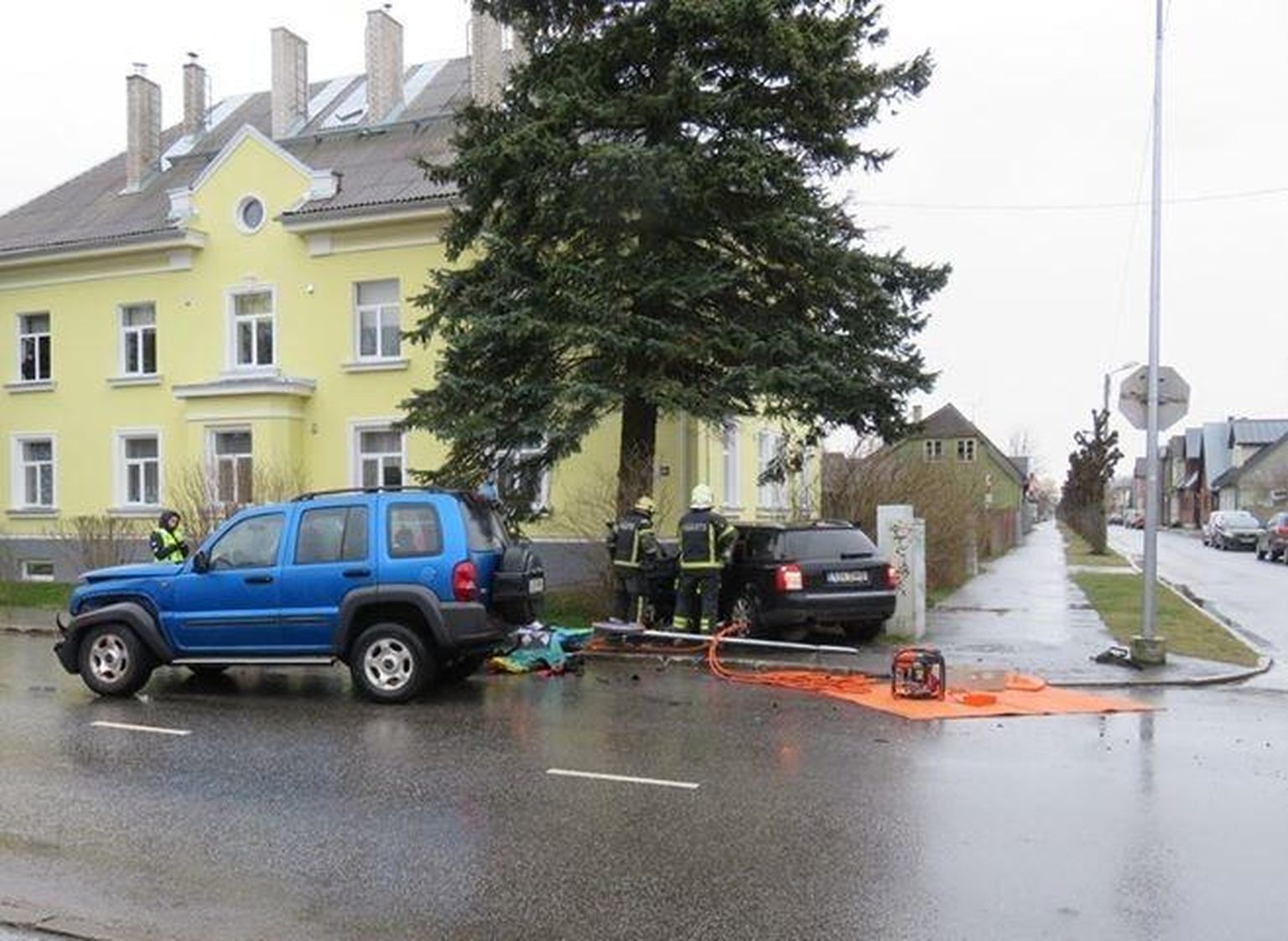 Liiklusõnnetused on Pärnus Aia–Karusselli ristmikul sagedased.