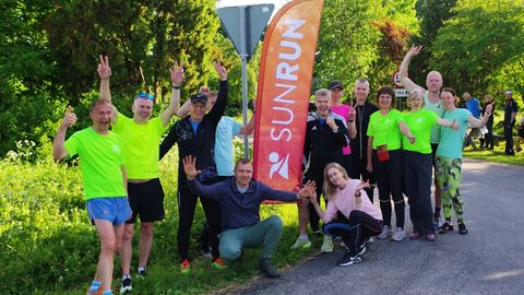 Türi sportijad osalesid pikal elamusjooksul