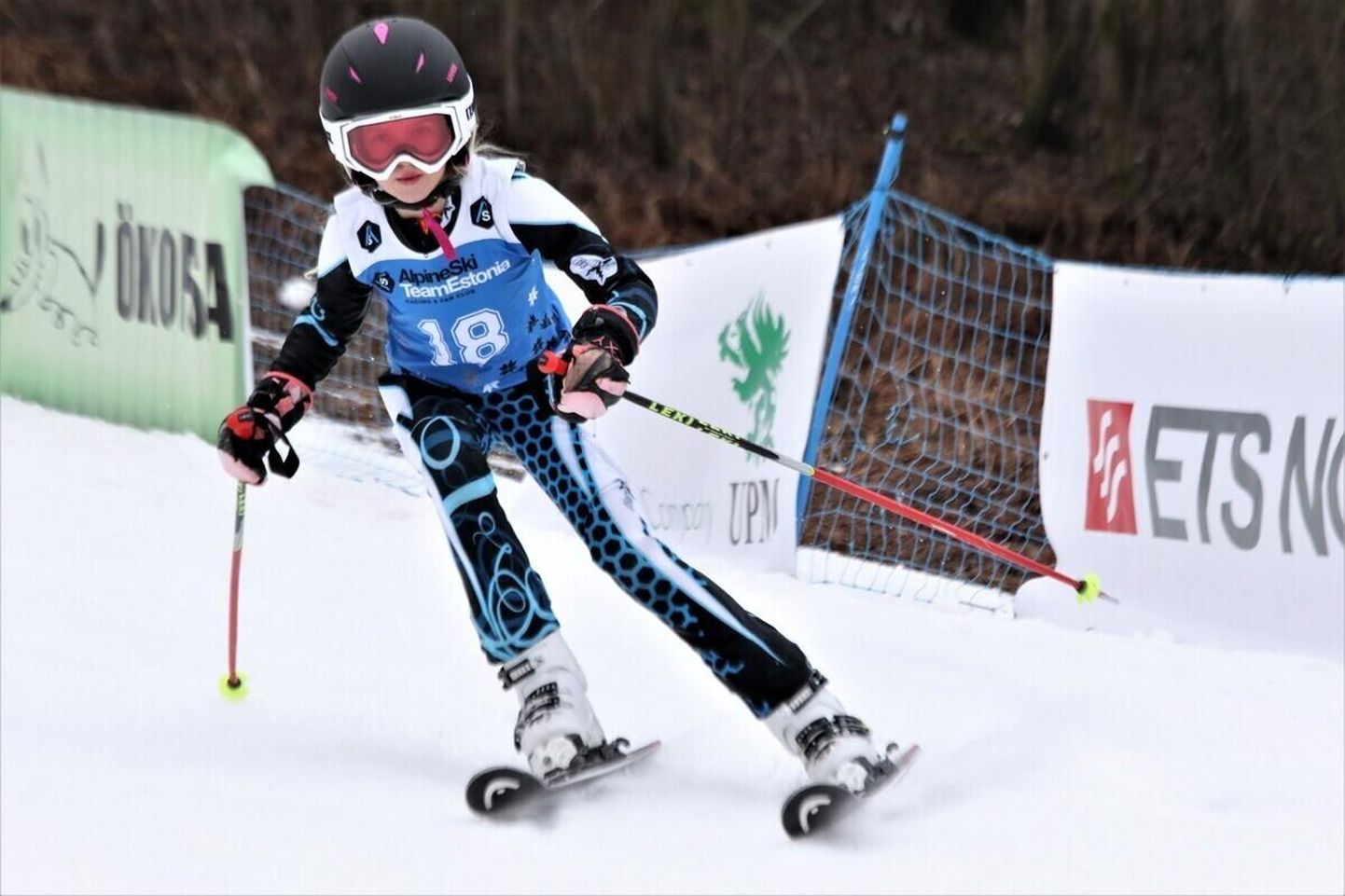 Hanna Marie Ruuto tõi Lääne-Virumaale Eesti noorte meistrivõistlustelt mäesuusatamises pronksmedali.