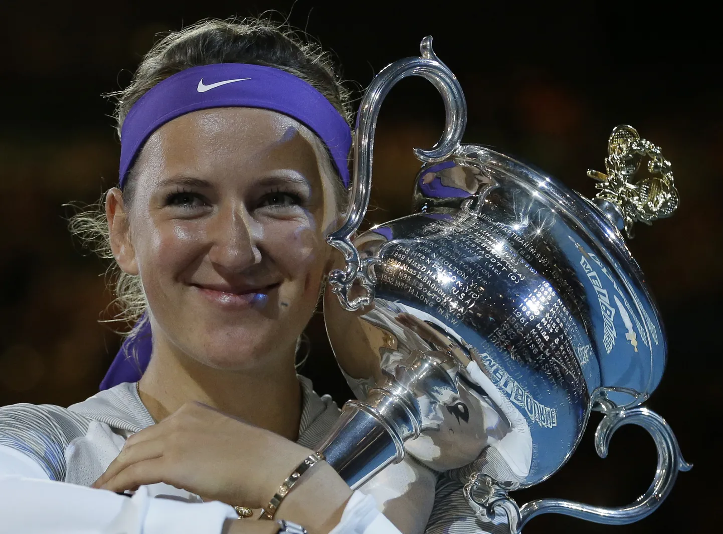 Viktoria Azarenka võitis Austraalia lahtised nii 2012. kui ka 2013. aastal.