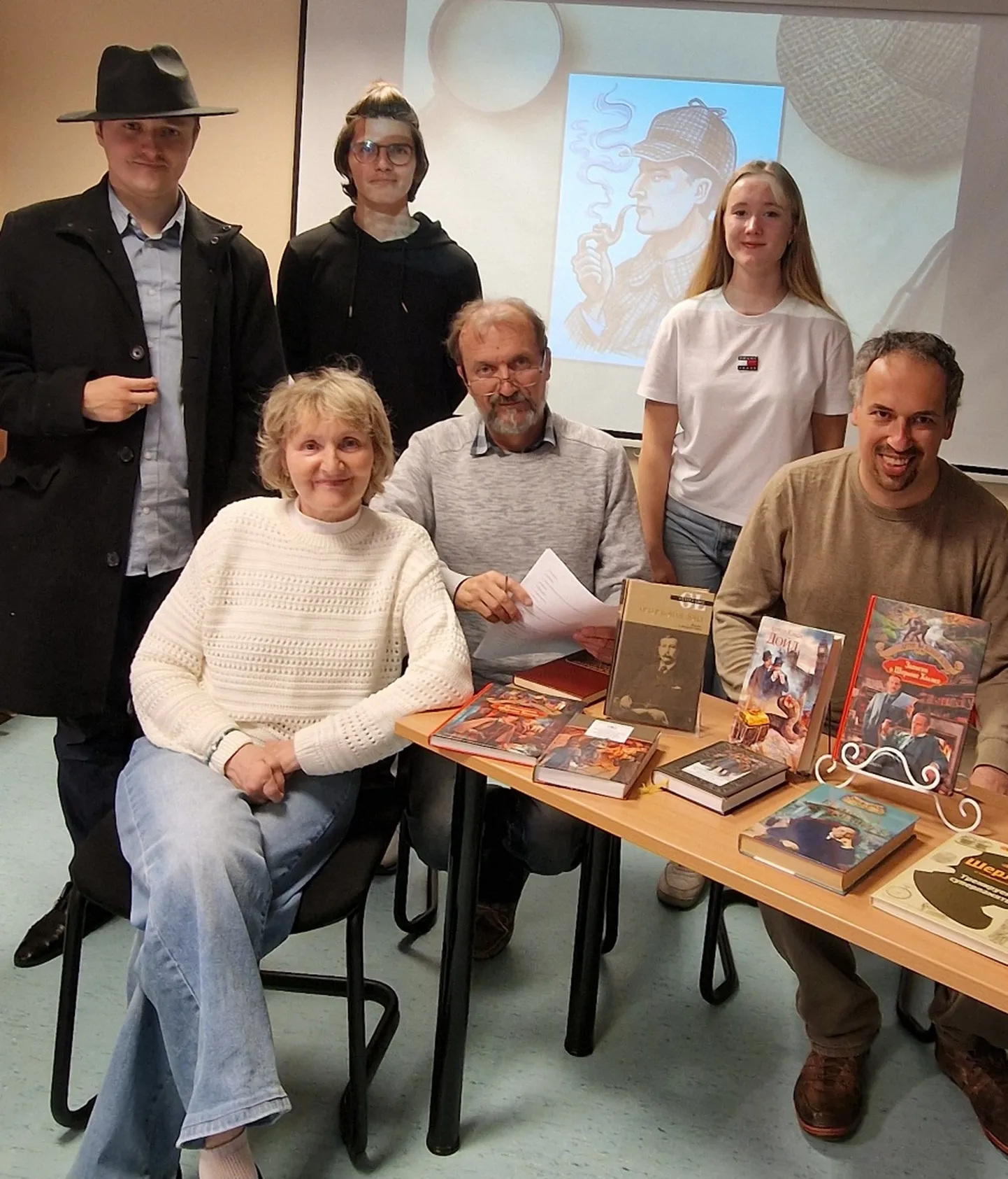 Kohtla-Järve noortevolikogu liikmeid ja Teatri Koja näitlejaid inspireerisid Arthur Conan Doyle'i teosed.