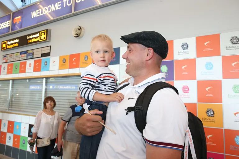 Gerd Kanter jõudis EMilt tagasi koju.