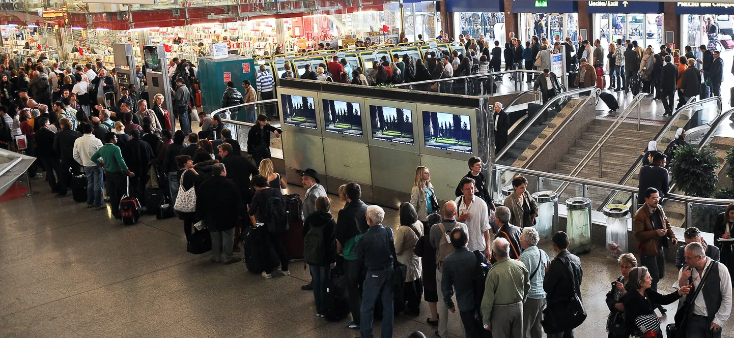 Termini raudteejaam Roomas.