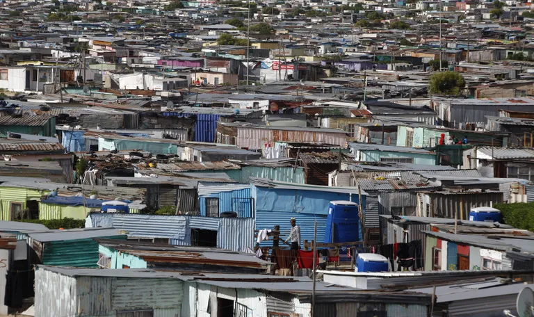 Kaplinna slumm Khayelitsha. /Reuters
