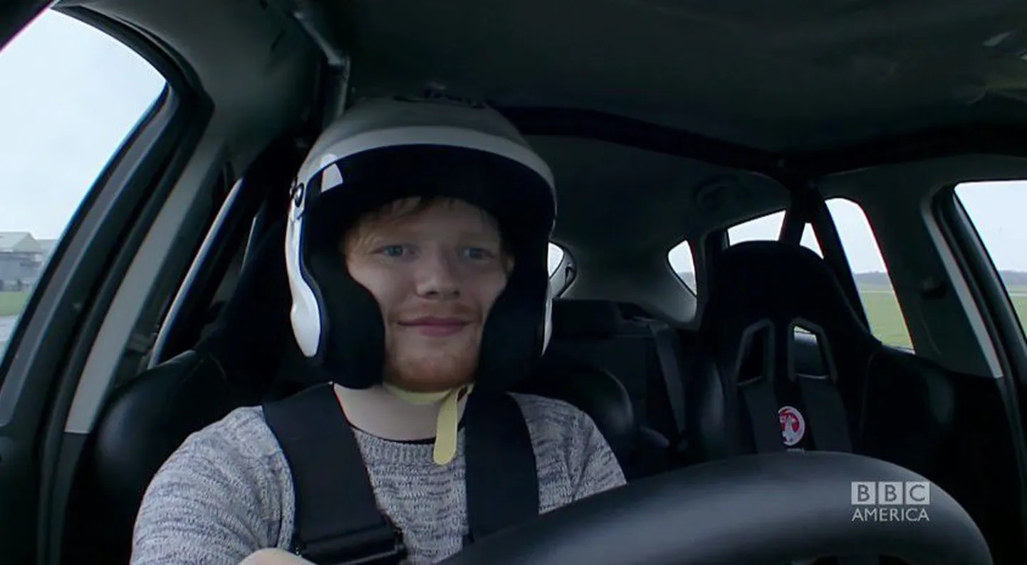 Ed Sheeran saates "Top Gear"