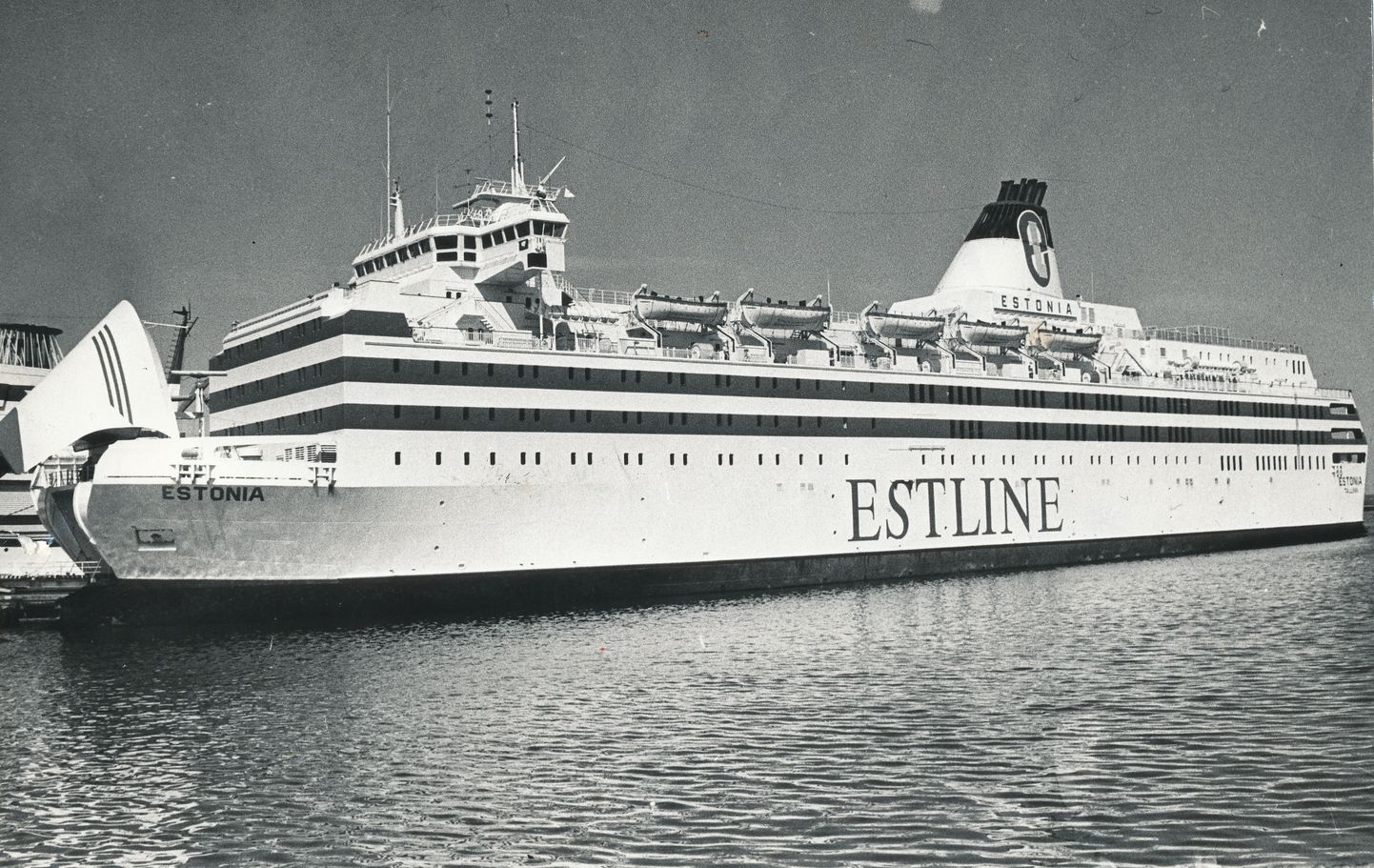 Parvlaev Estonia sadamas, kuupäev teadmata
