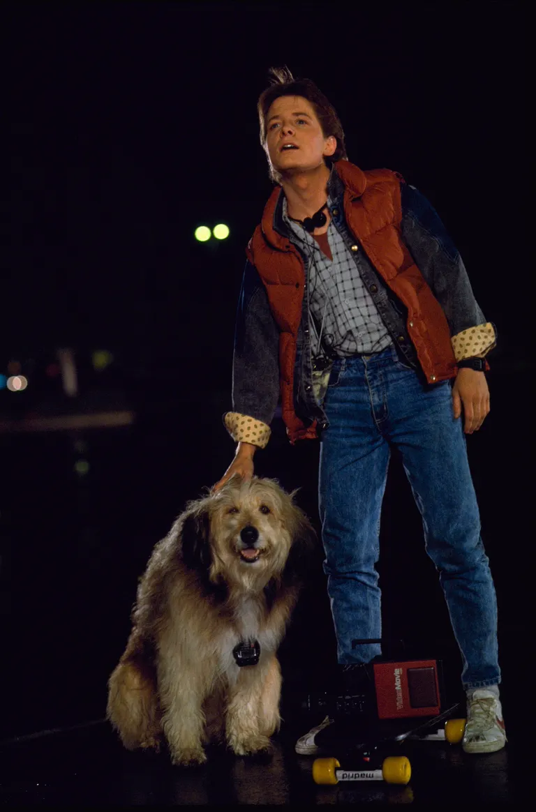 Michael J Fox Marty McFlyna filmis «Back to the Future» (Tagasi tulevikku)
