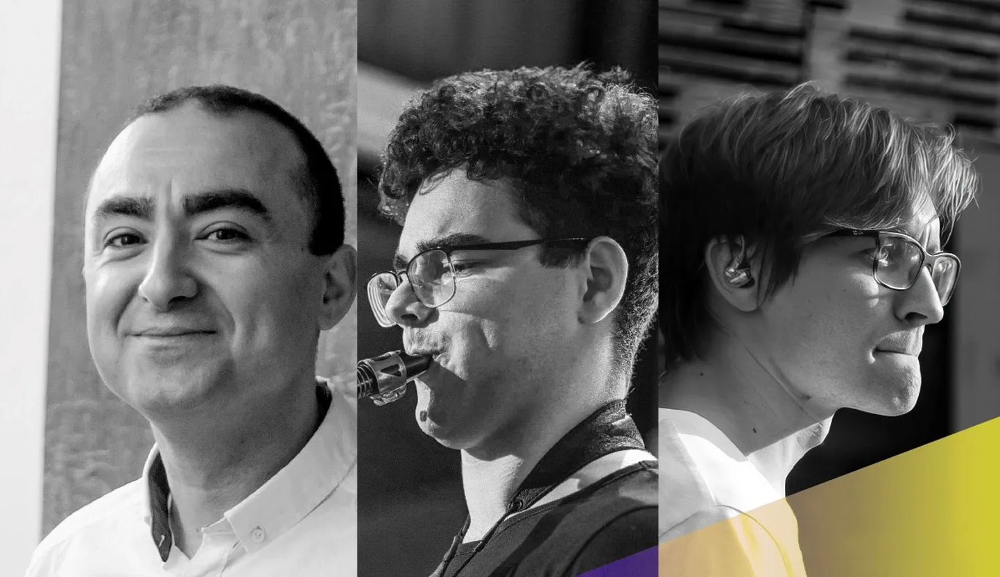 Nikita Korzouni trio: Ara Yaralyan (bass), Nikita Korzoun (saksofon) ja Mihhail Nikitin (trummid).