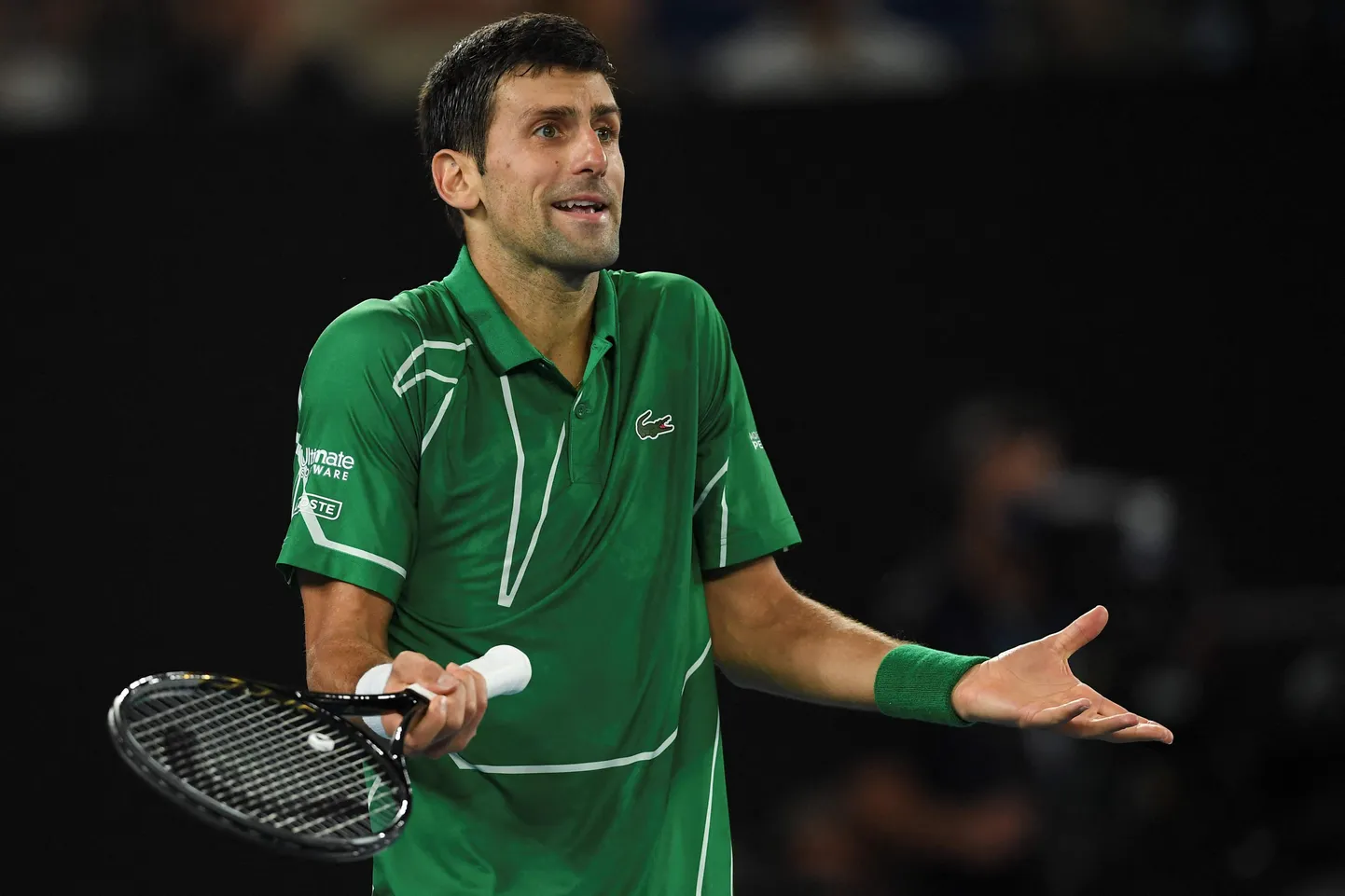 Novak Djokovic on üks neist tipptennisistidest, kes pole kaitsepoogitud.