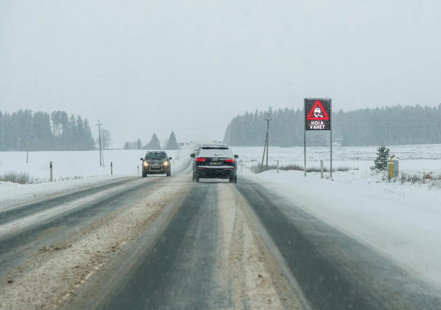 Liiklusolud muutuvad taas raskeks.