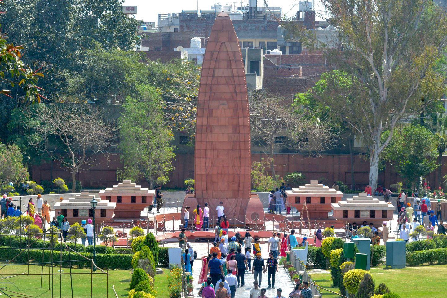 Amritsari massimõrvas hukkunute mälestusmärk Indias.