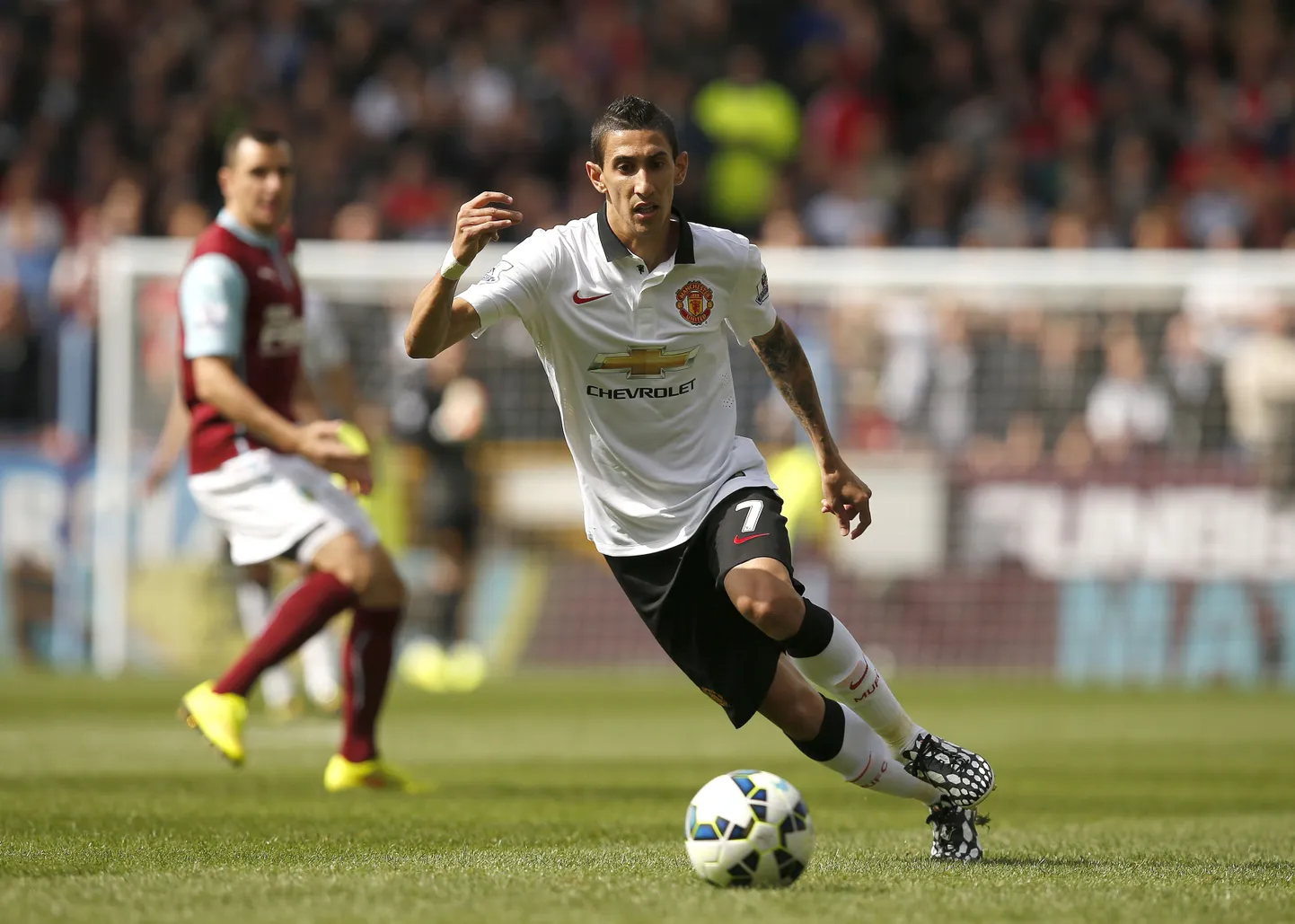 Angel Di Maria kohtumises Burnley vastu.