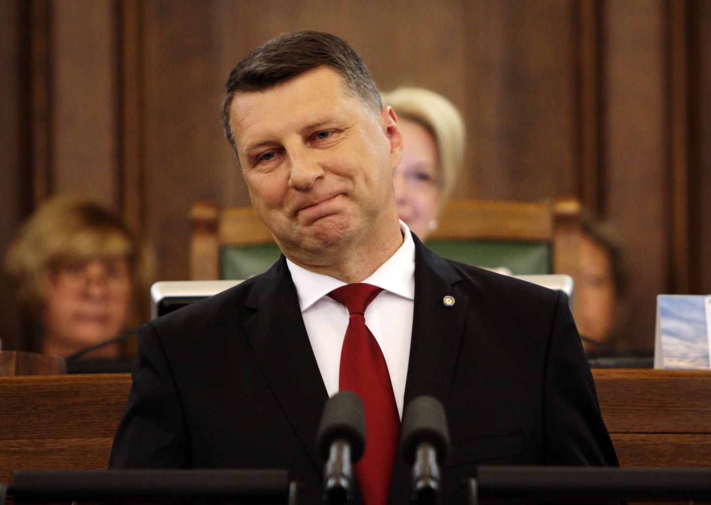 Läti president Raimonds Vejonis.