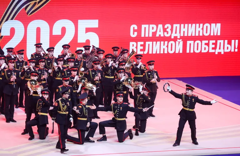 Празднование 9 Мая.