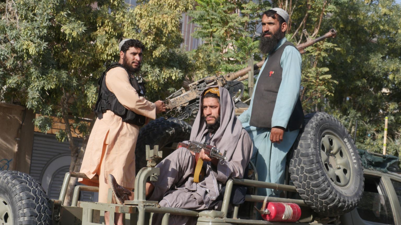 Talibani võitlejad Heratis.