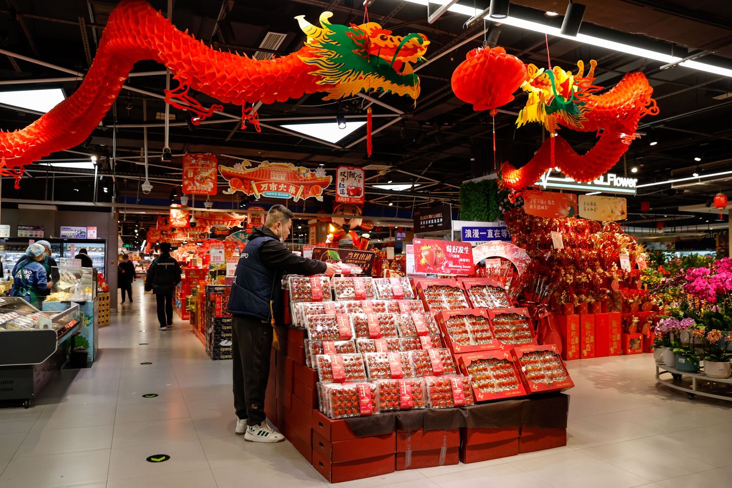 Supermarket Pekingis.