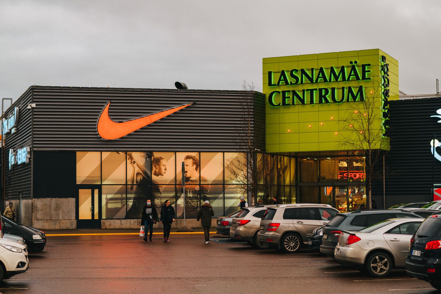 Lasnamäe Centrumis avati Nike Outlet.