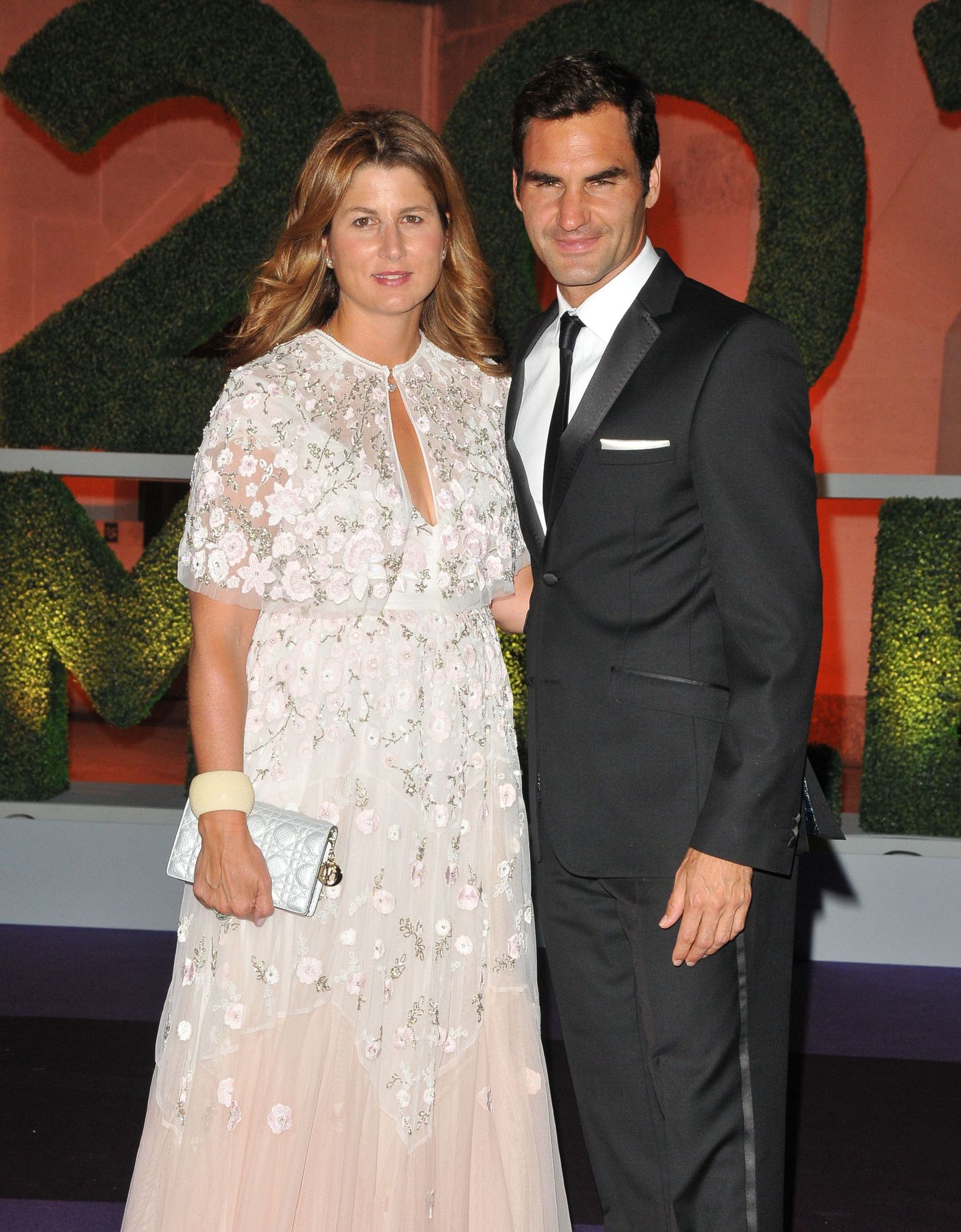 Mirka ja Roger Federer.