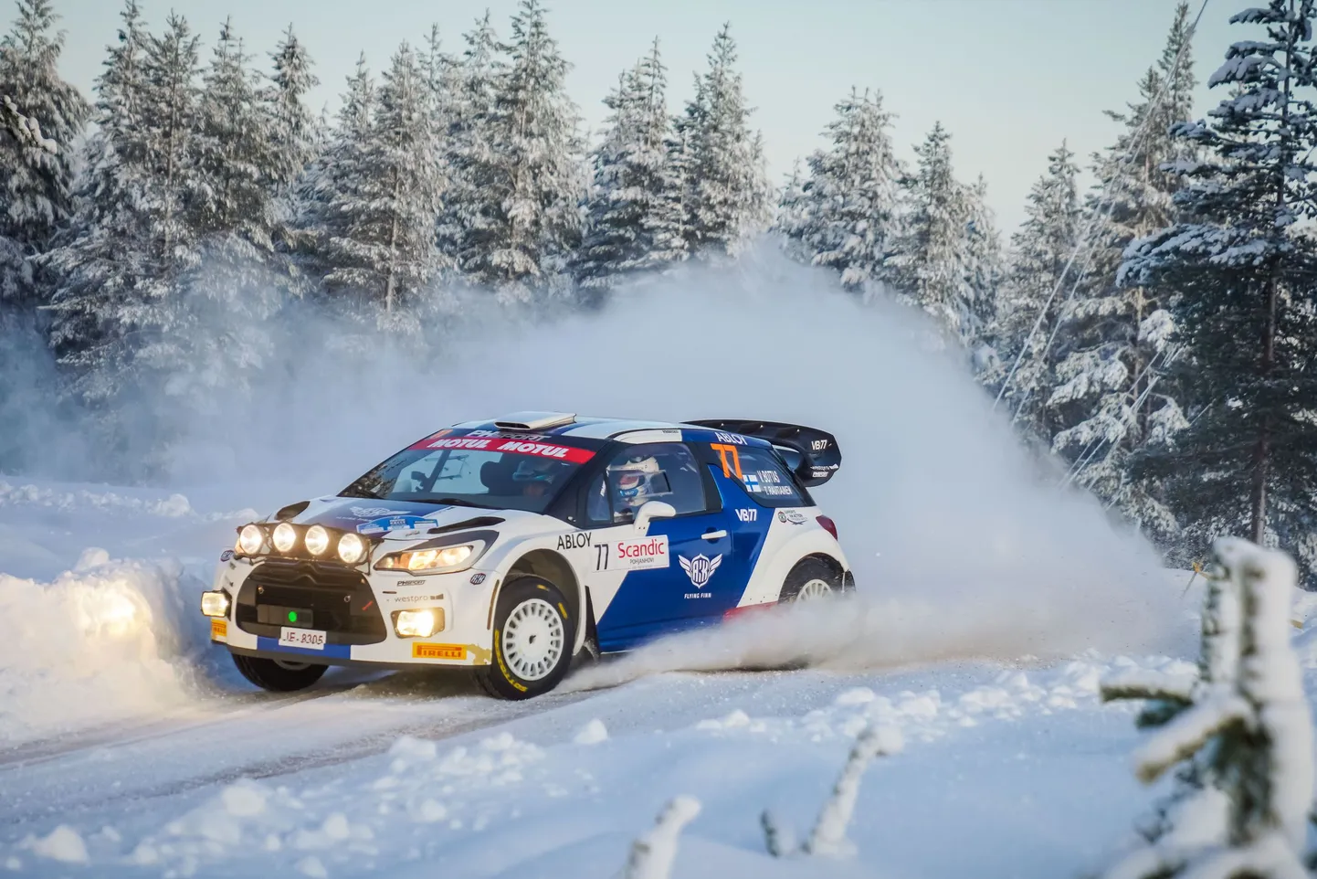 Valteri Botass Lapzemes rallijā