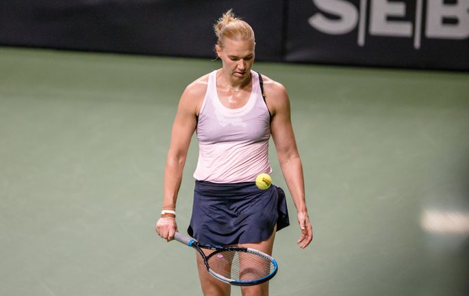 VIDEO ⟩ Kaia Kanepi alustas suurturniiri muljetavaldava esitusega