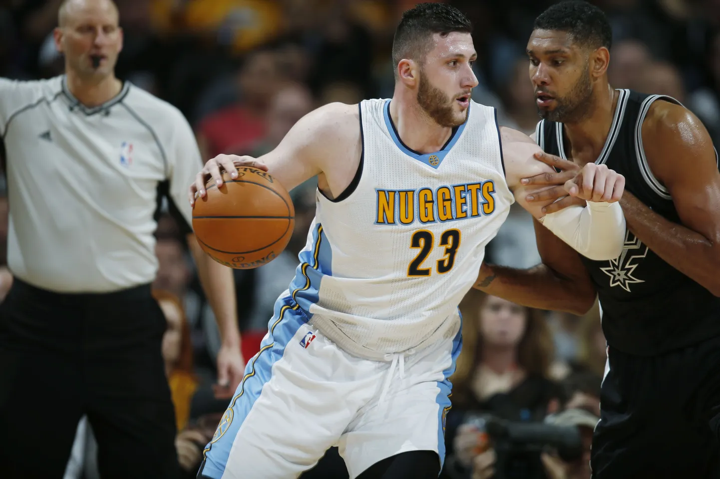 Jusuf Nurkic (vasakul) tunneb end USA-s paremini kui kodumaal.