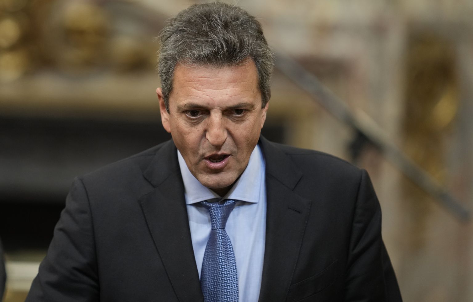 Argentina majanduse uueks «superministriks» määratud kongressi alamkoja spiiker Sergio Massa.