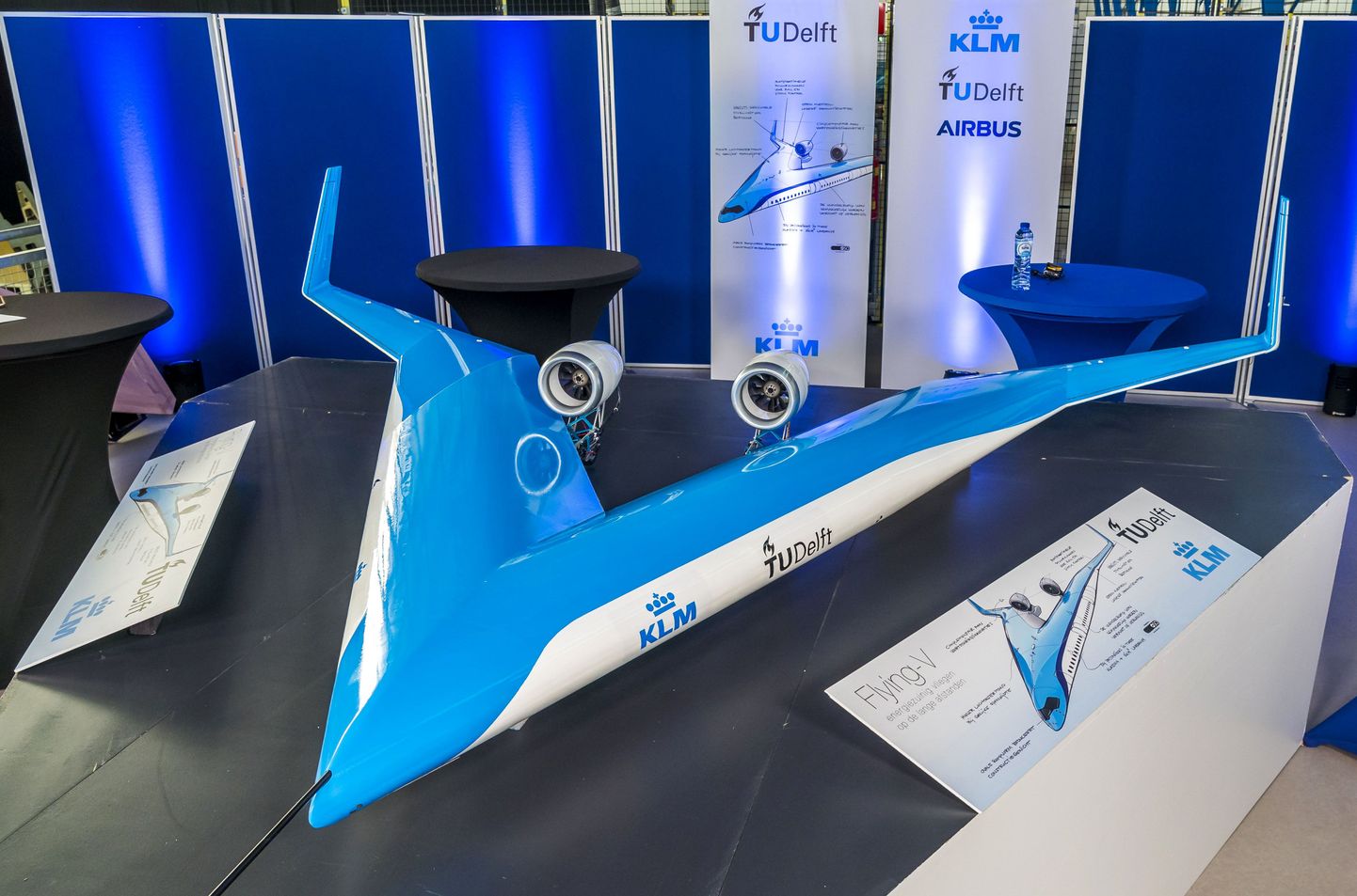 Hollandi Delfti tehnikaülikooli mudel uue põlvkonna lennukist Lendavast-V-st