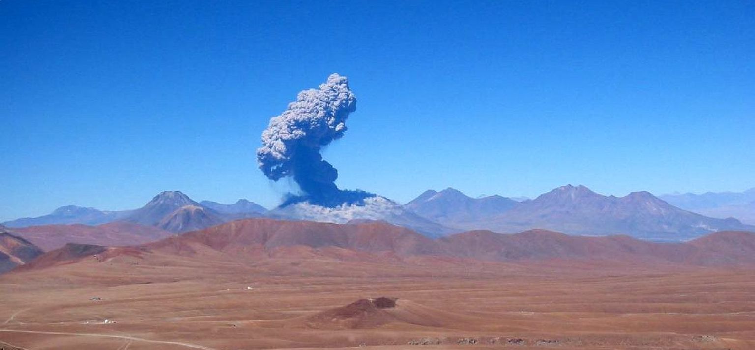 Laskara vulkāna izvirdums Čīlē, 2006. gads