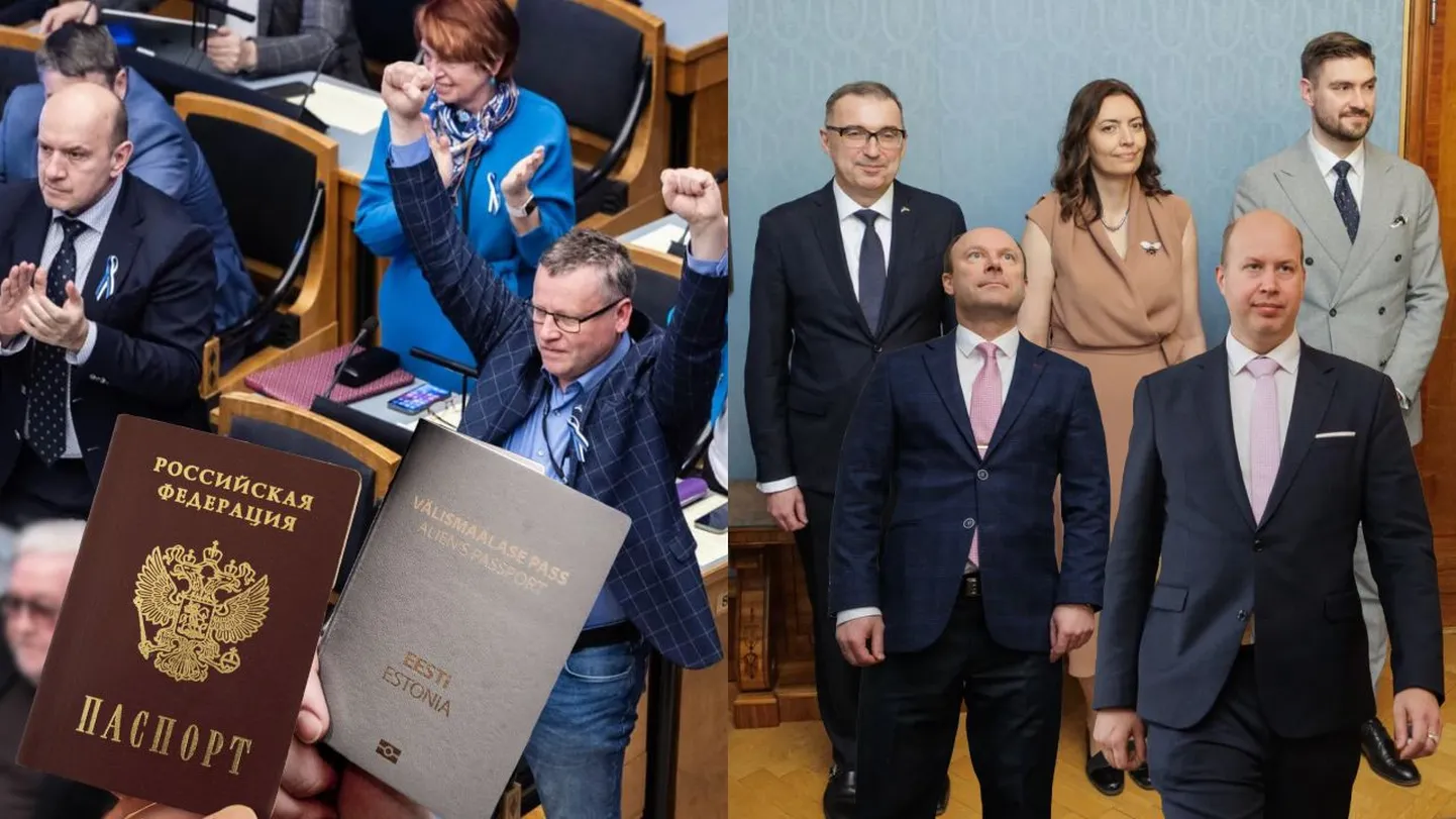 Главные события последней мартовской недели произошли в парламенте - были внесены изменения в Конституцию, новые министры принесли перед народными избранниками присягу.