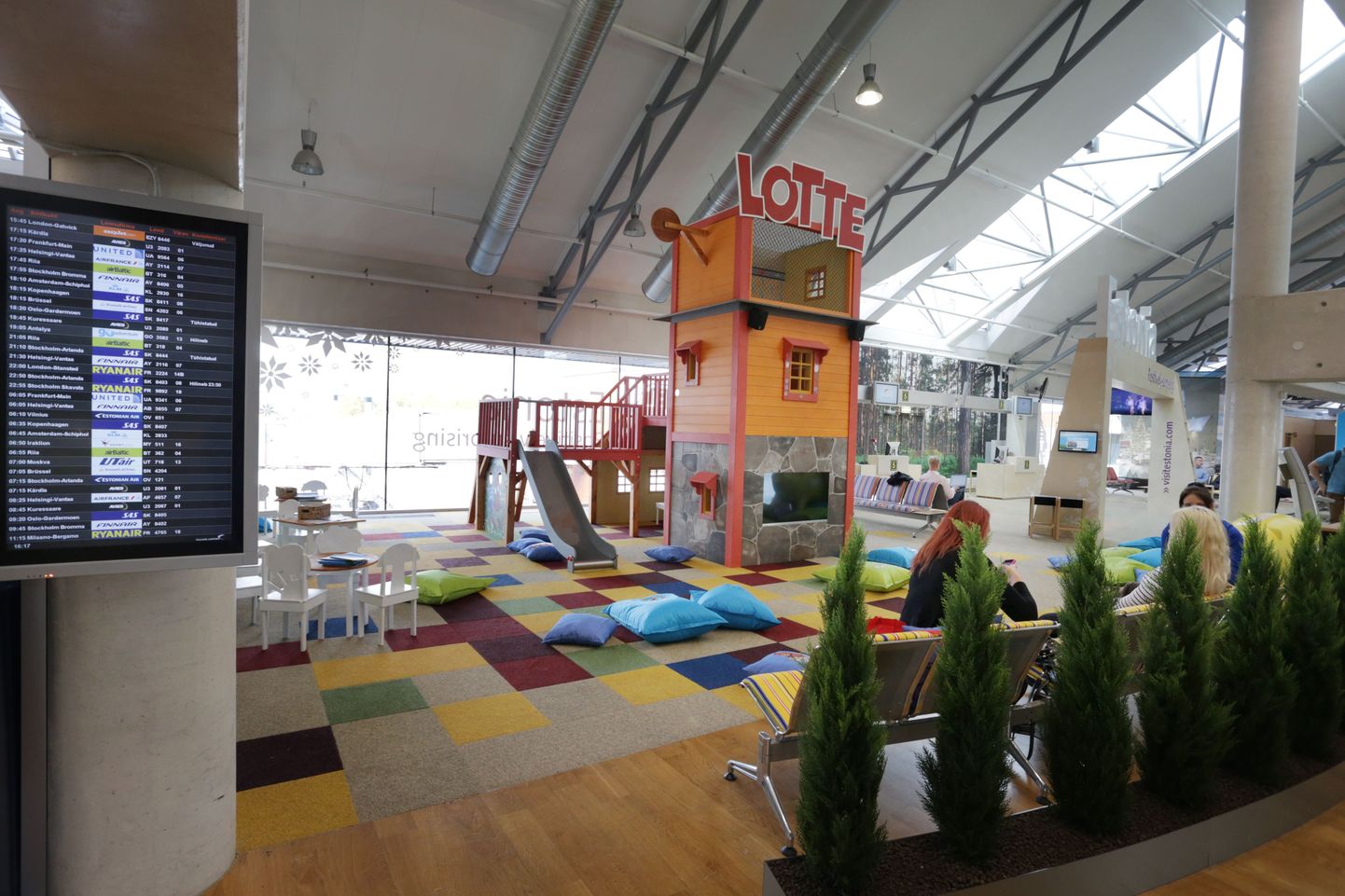 Tallinna Lennujaamas on avatud Lotte mängumaa väljuvate lendude tsoonis.